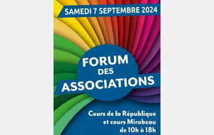 Forum des associations stand n°30